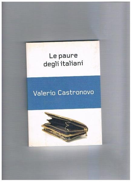 Le paure degli italiani.