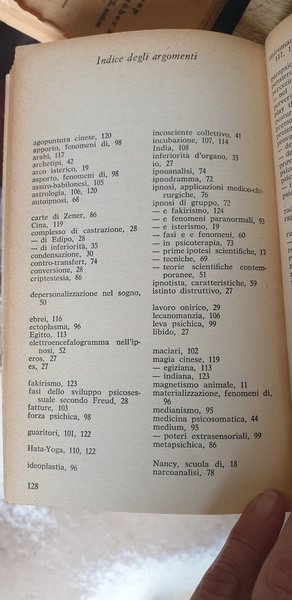 Sogno, ipnosi, suggestione nelle interpretazioni delle moderne teorie psicologiche.
