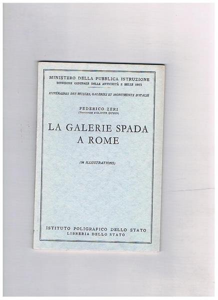La Galerie Spada a Rome (edizione in francese con 54 …