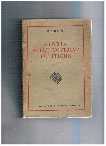 Storia delle dottrine politiche. | Immagine principale
