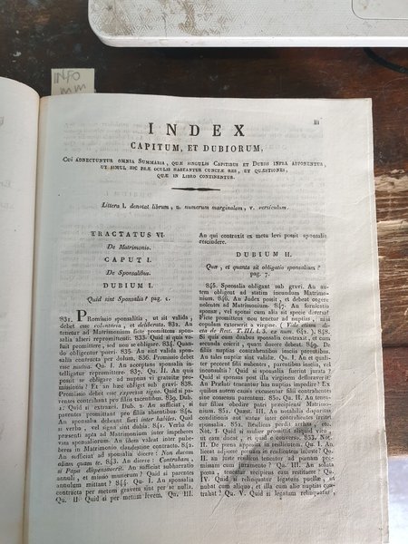 Theologia moralis / divi Alphonsi De Ligorio; adjuncta in calce …