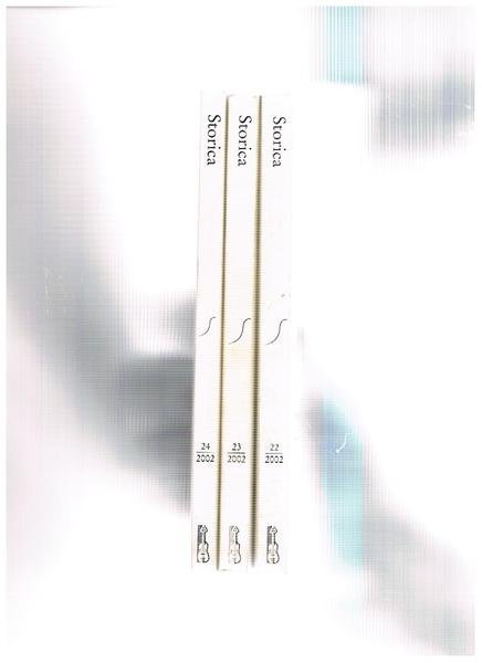 Storica, rivista quadrimestrale anno VIII-2002. Contiene: Decadenza italiana, Breznev, India …