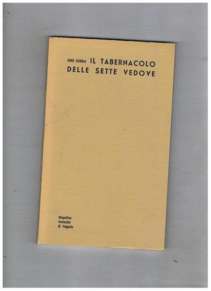 Il tabernacolo delle sette vedove.