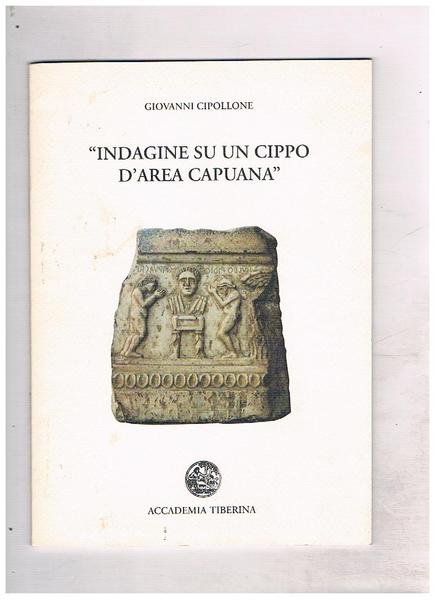Indagine su un cippo d'area capuana.