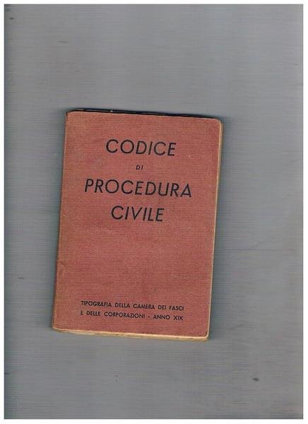 Codice di procedura civile.