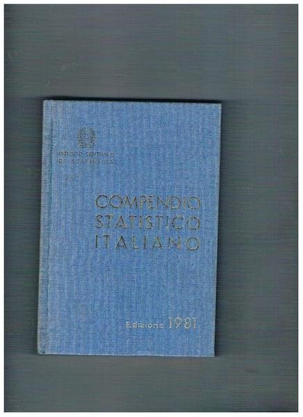 Compendio statistico italiano 1981.