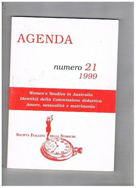 Agenda della società delle storiche n° 21 del 1999. Woman's …