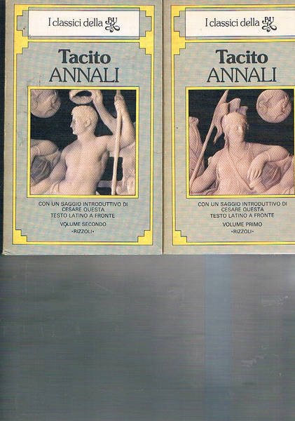 Annali con un saggio introduttivo di Cesare Questa, traduzione di …