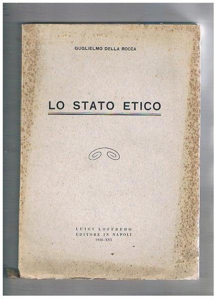 Lo stato etico.