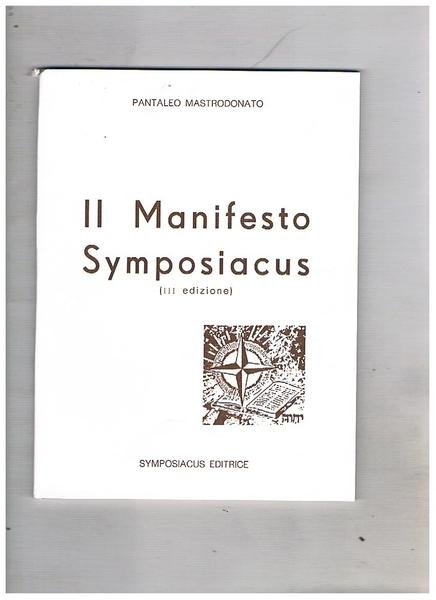 Il Manifesto Symposiacus (III° edizione).