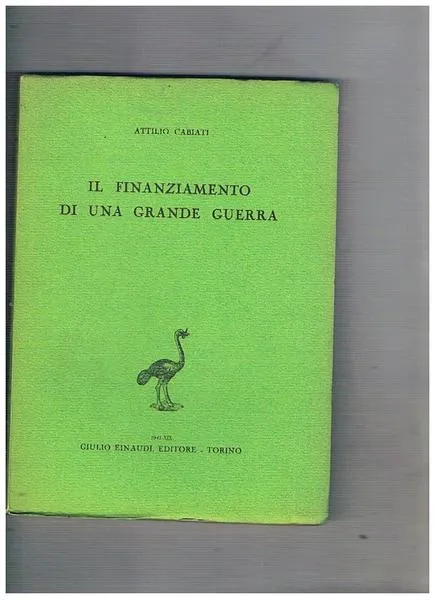 Il finanziamento di una grande guerra. | Immagine principale