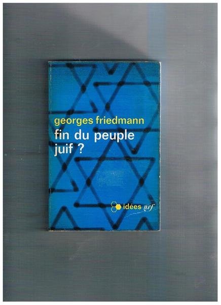 Fin du peuple juif?