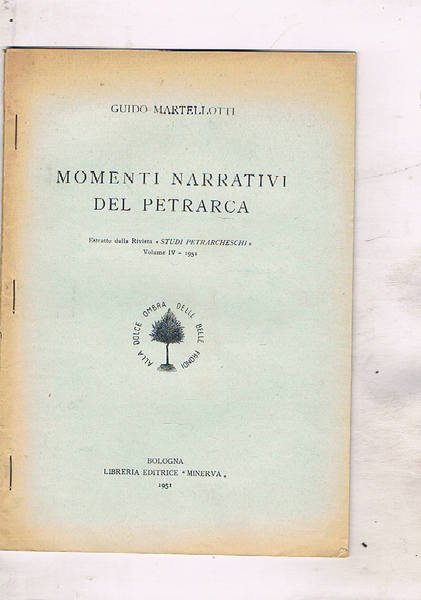 Momenti di narrativa del Petrarca. Estratto.