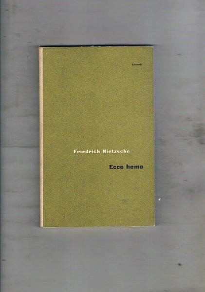 Ecce homo. A cura di Sergio Romagnoli.