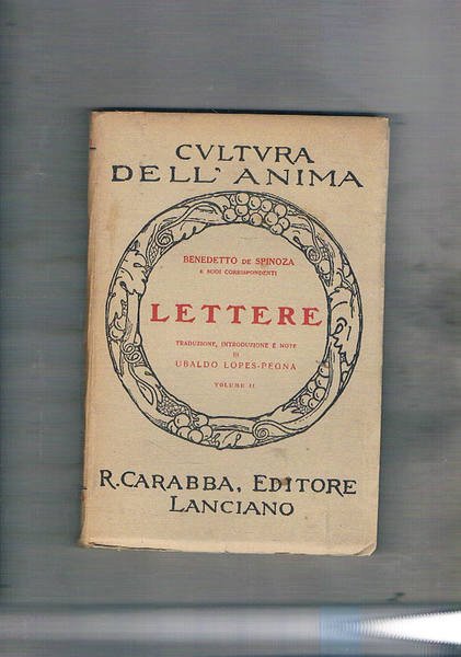 Lettere, traduzione, introduzione e note di Ubaldo Lopes-Pegna. Vol. I-II.