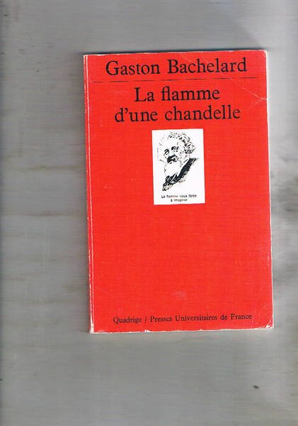 La flamme d'une chandelle.
