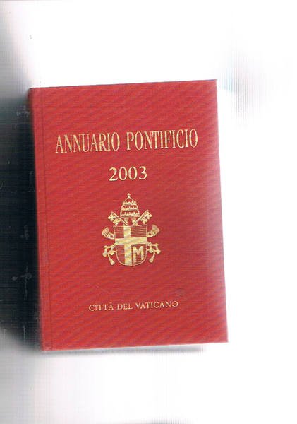 Annuario pontificio 2003.