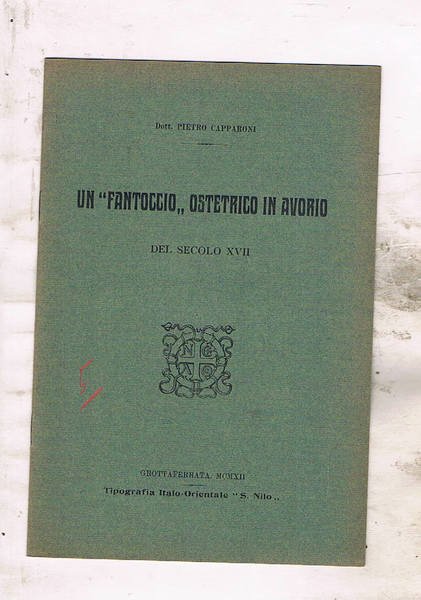 Un "fantoccio" ostetrico in avorio del secolo XVII.