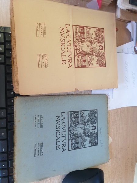 La cultura musicale, rivista bimestrale Disponiamo della prima annata 1922 …