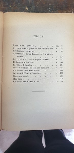 Racconti curiosi e grotteschi. Seconda ristampa.