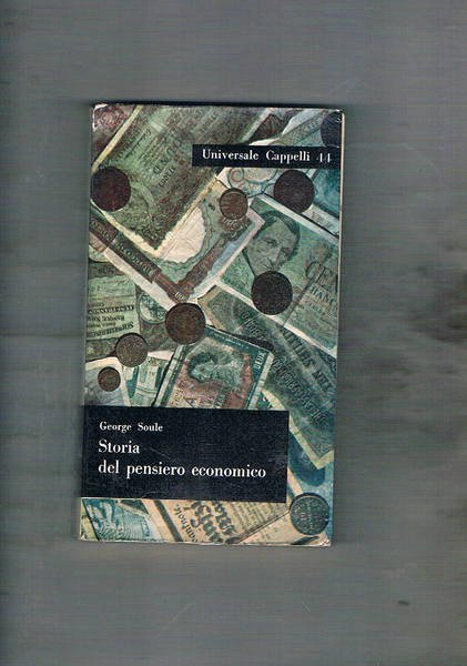 Storia del pensiero economico. | Immagine principale