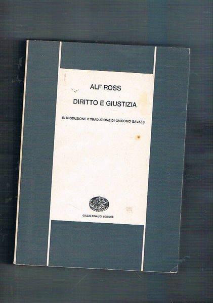 Diritto e giustizia. Coll. Nuova bibliot. scientifica. | Immagine principale
