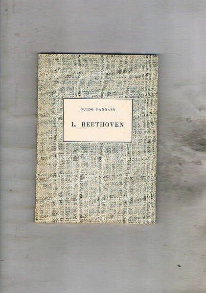 L. van Beethoven. n° doppio della collana.