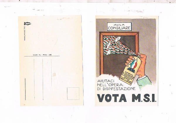 Cartolina di cm. 15 X 10,5 drl M.S.I. illustrata a … | Immagine principale
