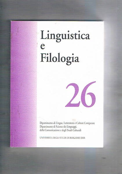 Le lingue slave tra innovazione e conservazione: grammatica e semantica. n° 26 della rivista di Linguistica e filologia. Dpt. lingue e culture comparate dell'univ. di Bergamo.
