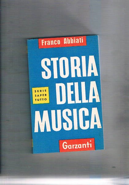 Storia della musica.