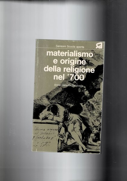 Materialismo e origine della religione nel '700.