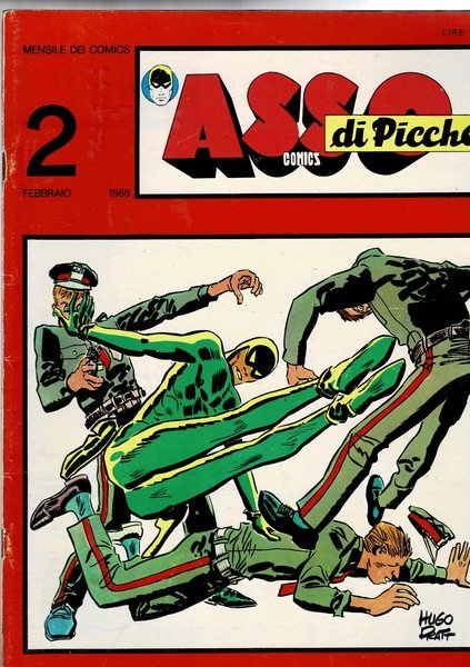 Asso di Picche comics. n° 2 febbraio 1969.