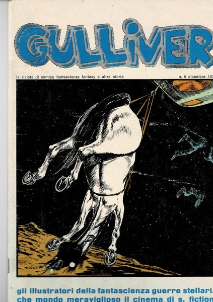 Gulliver, la rivista di comics fantascienza fantasy e altre storie …