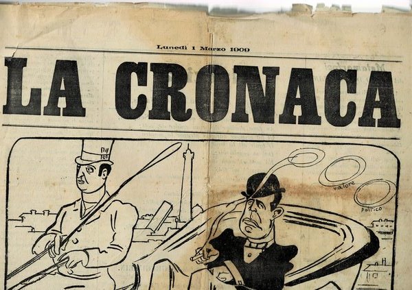 La Cronaca. n° del 1 marzo 1909.