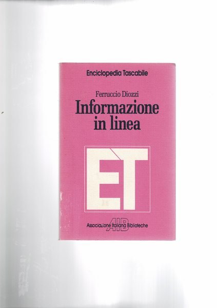 Informazione in linea.