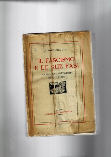 Il fascismo e le sue fasi. Anarchia, dittatura, deviazioni.