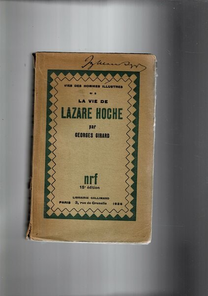 La vie de Lazare Hoche.