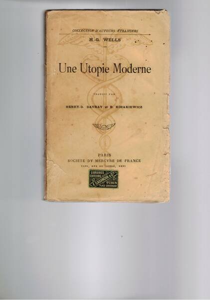 Une utopie moderne traduit par Henry-D. Davray et B. Kozakiewicz.