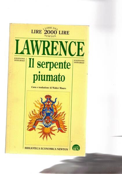 Il serpente piumato, cura e traduz. di Walter Mauro.