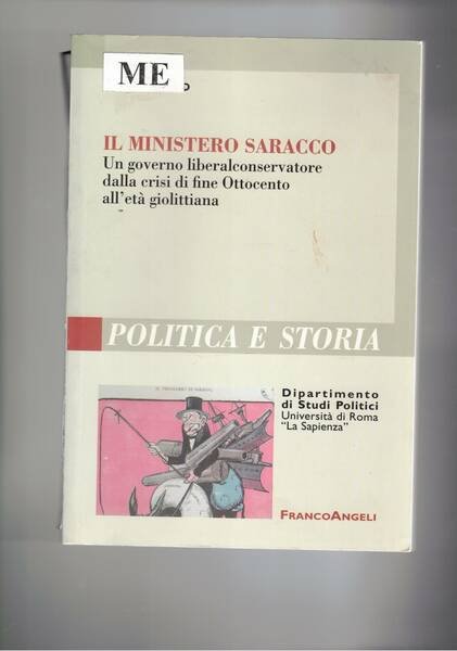 Il ministero Saracco. Un governo liberalconservatore dalla crisi di fine …