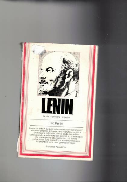 Lenin la vita il pensiero le opere.