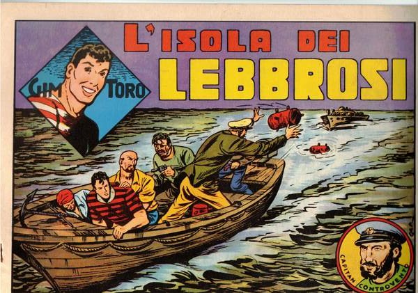 Gim Toro: L'isola dei lebbrosi. n° 19 ago. 1977.