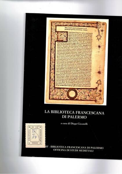 La biblioteca francescana di Palermo.