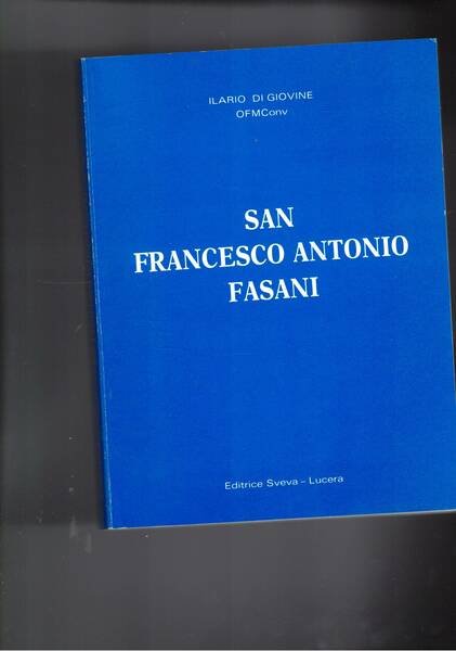 San Francesco Antonio Fasani.