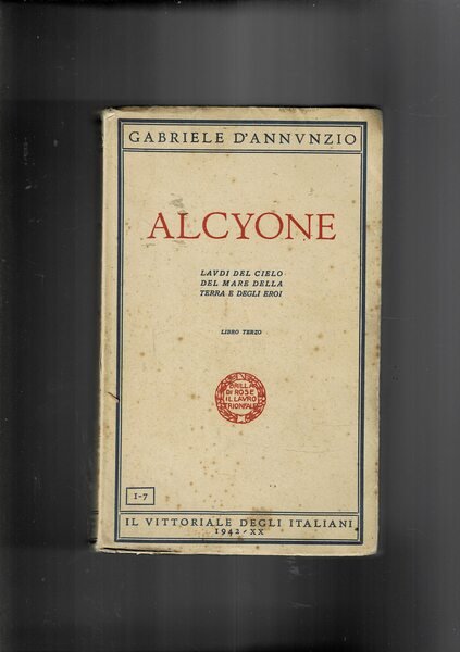Alcyone libro terzo.