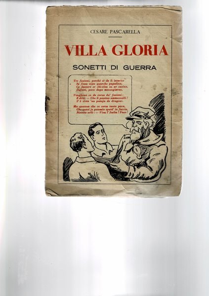 Villa Gloria. Sonetti di Guerra.
