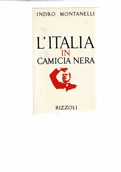 L'Italia in camicia nera. (1919-3 gen 1925).