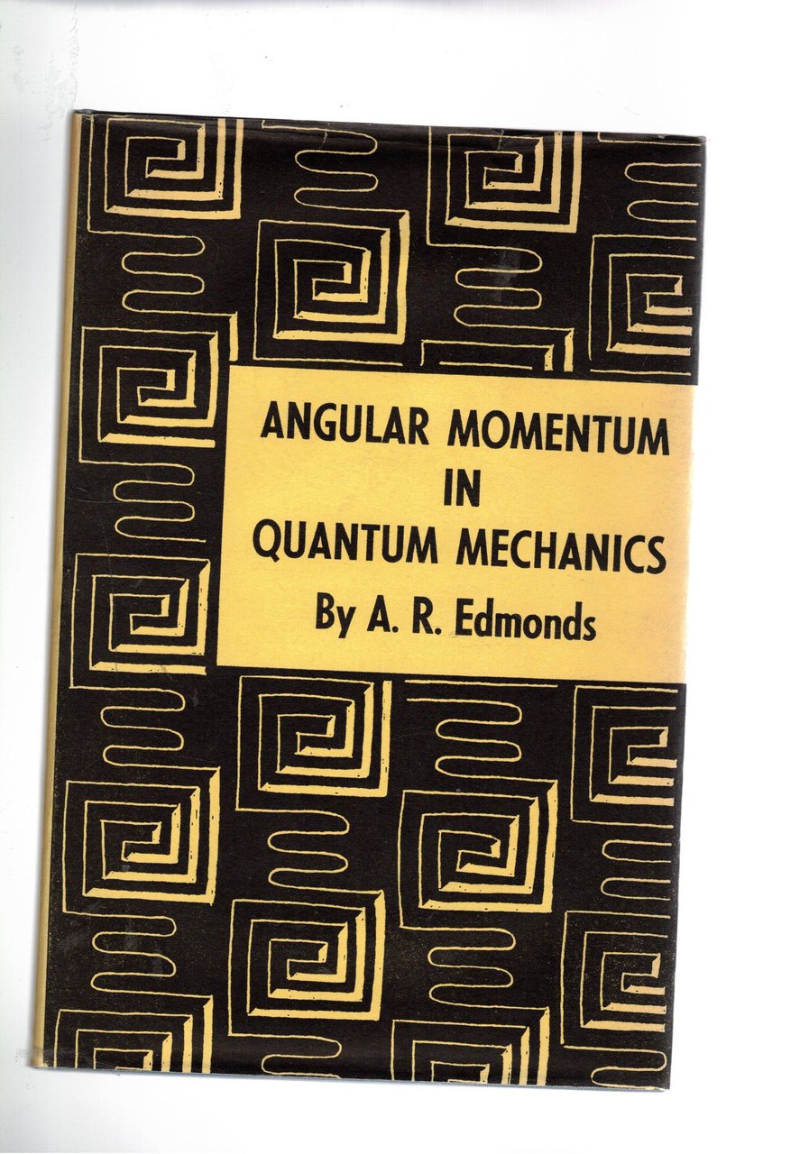 Angular Momentum in Quantum Mechanics.