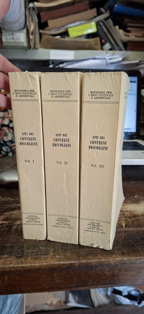 Atti dei convegni foscoliani vol. I-III. Venezia ottobre 1978; Milano … | Immagine principale