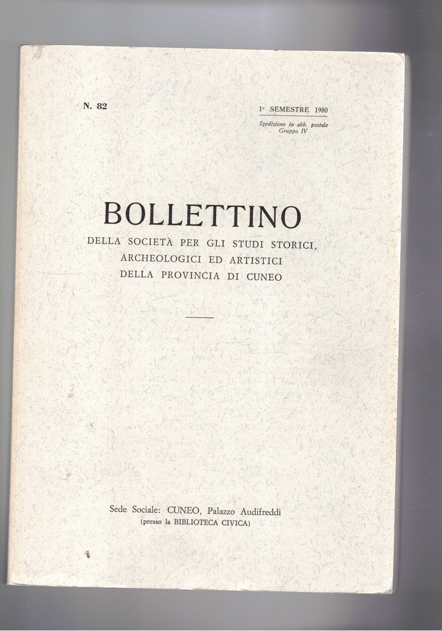 Bollettino della soc. per gli studi storici, archeol. rd artistici …